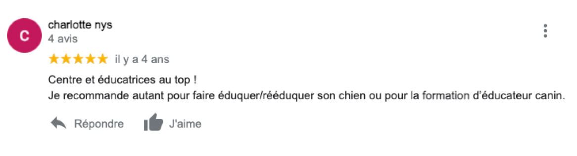 avis formation comportementaliste