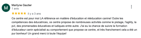 avis formation éducateur chien